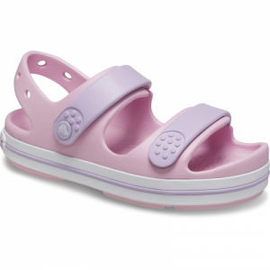 Dievčenské sandále - CROCS-Crocband Cruiser Sandal K ballerina/lavender Ružová 34/35