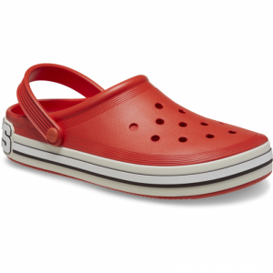Kroksy (rekreačná obuv) - CROCS-Crocband Off Court Logo Clog tomato Červená 48/49