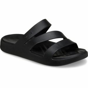 Dámske sandále - CROCS-Getaway Strappy black Čierna 41/42