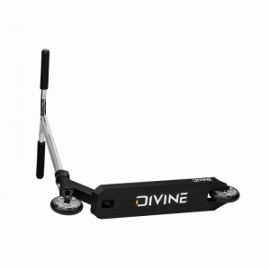 Juniorská kolobežka - DIVINE-PARK -  Loki SILVER - 110mm Čierna 2