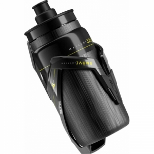 Fľaša na bicykel - ELITE-Set  FLY TEX 550 Maillot Jaune +  CUSTOM RACE PLUS čierny Modrá 0,55L 1