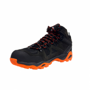Pánska členková turistická obuv - EVERETT-Neset black/red Čierna 46 3