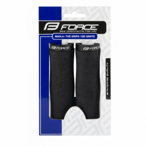 Rukoväte na riadidlá - FORCE-EVA grip Čierna 3