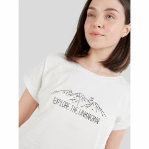 Dámske turistické tričko s krátkym rukávom - FUNDANGO-Atmos T-shirt-170-stone Béžová L 4