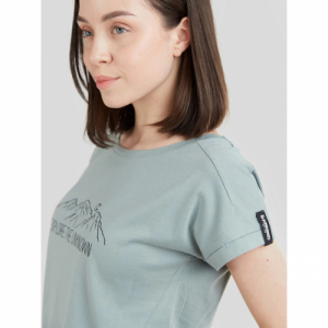 Dámske turistické tričko s krátkym rukávom - FUNDANGO-Atmos T-shirt-524-mint Zelená L 4