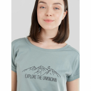 Dámske turistické tričko s krátkym rukávom - FUNDANGO-Atmos T-shirt-524-mint Zelená L 5