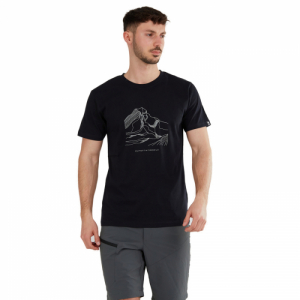 Pánske turistické tričko s krátkym rukávom - FUNDANGO-Legend T-shirt-890-black Čierna XXL