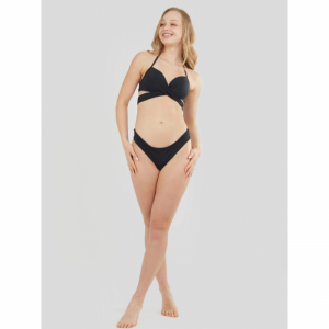 Dámske plavky vrchný diel - FUNDANGO-Lola Twisted Top-890-black Čierna XL 5