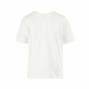 Dámske tričko s krátkym rukávom - FUNDANGO-Nissa T-shirt-100-white Biela XL 3