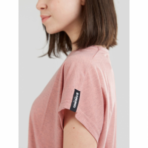 Dámske turistické tričko s krátkym rukávom - FUNDANGO-Rush T-shirt-385-mauve Červená L 4