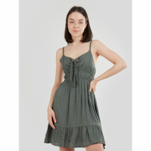 Dámske šaty - FUNDANGO-Sarah Mono Dress-537-khaki Zelená XL 1