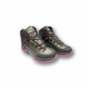 Dámska členková turistická obuv - GRISPORT-Cerasella grey/red Šedá 42 5