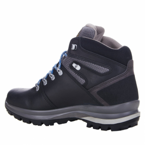 Vysoká turistická celokožená obuv - GRISPORT-Rima black Čierna 36 1