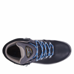 Vysoká turistická celokožená obuv - GRISPORT-Rima black Čierna 36 2