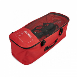 Snežnice s račňovým viazaním, predný drapák a zdvíhacia pätk - INOOK-AXL Červená 34/42 1