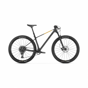 Horský bicykel - MONDRAKER-Chrono Carbon R, nimbus grey/black/yellow Šedá 29" L SS24