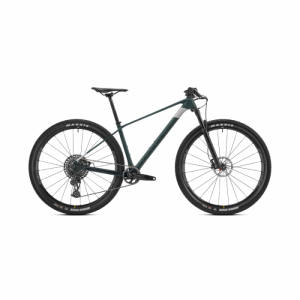 Horský bicykel - MONDRAKER-Podium Carbon, translucent green carbon/racing silver Zelená 29" L 2023