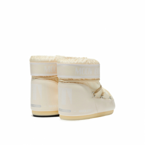 Dámske členkové zimné topánky - MOON BOOT-ICON LOW NYLON, 006 cream Biela 39/41 2
