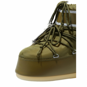 Dámske členkové zimné topánky - MOON BOOT-ICON LOW NYLON, 007 khaki Zelená 42/44 1