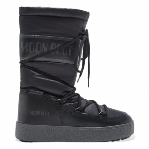Dámske vysoké zimné topánky - MOON BOOT-L-Track High Nylon WP black Čierna 42