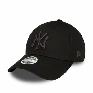 Dámska šiltovka - NEW ERA-940W MLB Wmns metallic logo 9forty NEYYAN black Čierna 54,9/59,6cm