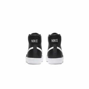 Juniorská vychádzková obuv - NIKE-Blazer Mid 77 black/white/team orange Čierna 40 4