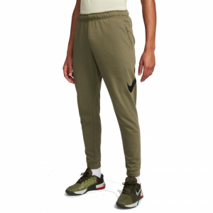 Pánske nohavice - NIKE-Nike Dri-FIT-CU6775-222-MEDIUM OLIVE Zelená S
