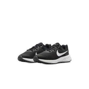 Juniorská športová obuv (tréningová) - NIKE-Revolution 6 black/dark smoke grey/white Čierna 40 2