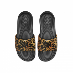 Dámske šlapky (plážová obuv) - NIKE-Victori One Print Ws black/black Čierna 42 2