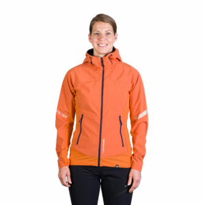 Dámska turistická softshellová bunda - NORTHFINDER-DONNA-182-lightorange Oranžová XL 1