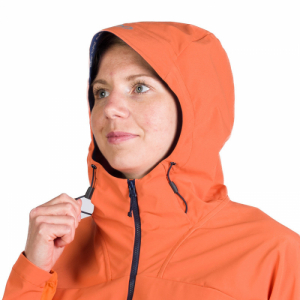 Dámska turistická softshellová bunda - NORTHFINDER-DONNA-182-lightorange Oranžová XL 5
