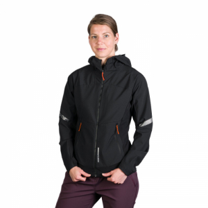 Dámska turistická softshellová bunda - NORTHFINDER-DONNA-269-black Čierna XL