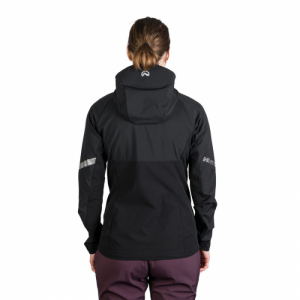 Dámska turistická softshellová bunda - NORTHFINDER-DONNA-269-black Čierna XL 4