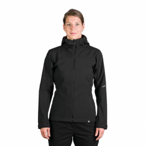 Dámska turistická softshellová bunda - NORTHFINDER-PATTY-269-black Čierna XL 1