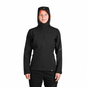 Dámska turistická softshellová bunda - NORTHFINDER-PATTY-269-black Čierna XL 2