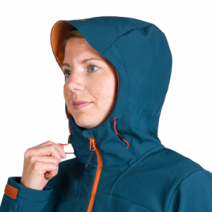 Dámska turistická softshellová bunda - NORTHFINDER-PATTY-526-inkblue Modrá XL 5