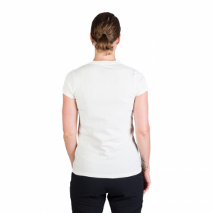 Dámske turistické tričko s krátkym rukávom - NORTHFINDER-SHERRY-377-white Biela L 3