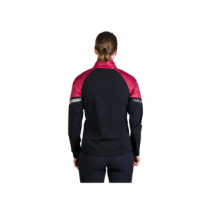 Dámska turistická bunda - NORTHFINDER-THERESA-577-cherryblack Ružová XL 3