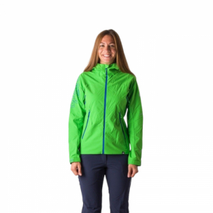 Dámska turistická softshellová bunda - NORTHFINDER-ZANIYAH-BU-4971OR-316-green Zelená XS