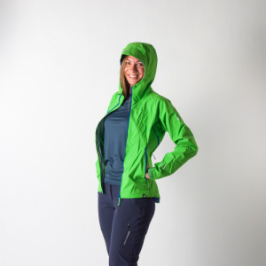 Dámska turistická softshellová bunda - NORTHFINDER-ZANIYAH-BU-4971OR-316-green Zelená XS 2