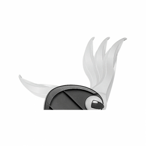 Detská sedačka na bicykel - POLISPORT-Wallaby Deluxe Šedá 3