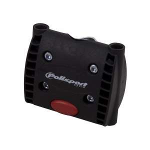 Detská sedačka na bicykel - POLISPORT-Wallaby Deluxe Šedá 5