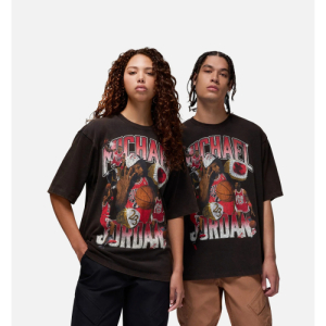  - Pánske tričko s krátkym rukávom NIKE JORDAN FLT ESS GFX OVSZ SS CRW