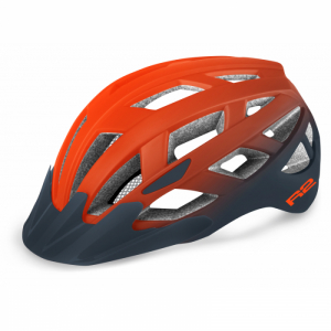 Cyklistická prilba - R2-LUMEN - black, orange Oranžová 58/62 cm 2023
