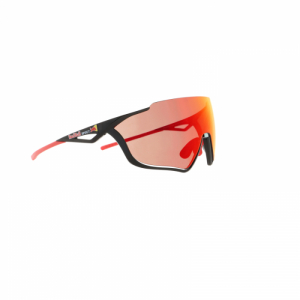 Slnečné okuliare - RED BULL SPECT-PACE-006, shiny black, smoke with red mirror, CAT3 Čierna 135-125