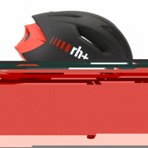 Cyklistická prilba - RH+-Compact, matt black/matt red Mix 58/61 cm 2019