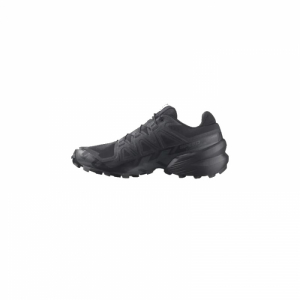 Pánska bežecká trailová obuv - SALOMON-Speedcross 6 Wide black/black/phantom Čierna 46 2