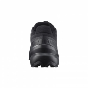 Pánska bežecká trailová obuv - SALOMON-Speedcross 6 Wide black/black/phantom Čierna 46 4