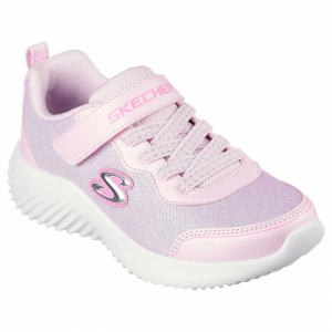 Dievčenská rekreačná obuv - SKECHERS-Bounder Girly Groove light pink Ružová 32