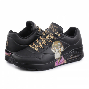 Pánska rekreačná obuv - SKECHERS-Snoop Dogg Uno Dr. Bombay black Čierna 46 5